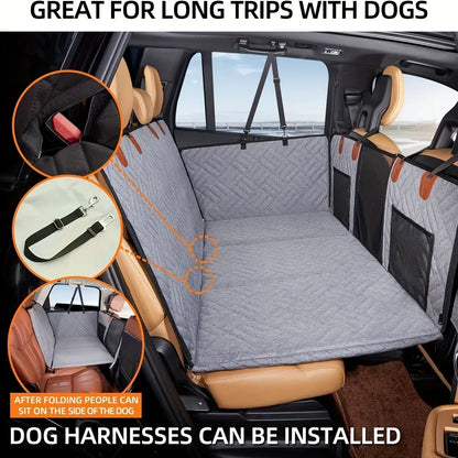 Deluxe Hammock-Style Seat Cover - Protects Against Claws & Mess