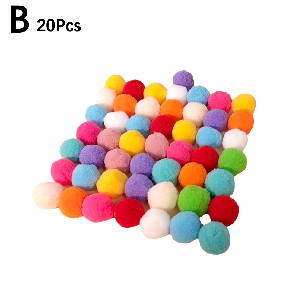 Cat Toys Interactive Launch Training Toy for Pet Kitten Creative Mini Shooting Gun Games Stretch Plush Ball Toys Pet Supplies